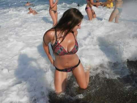 For a long time I thought why a man swims in the snow ... - NSFW, Foam, Sea, Girls