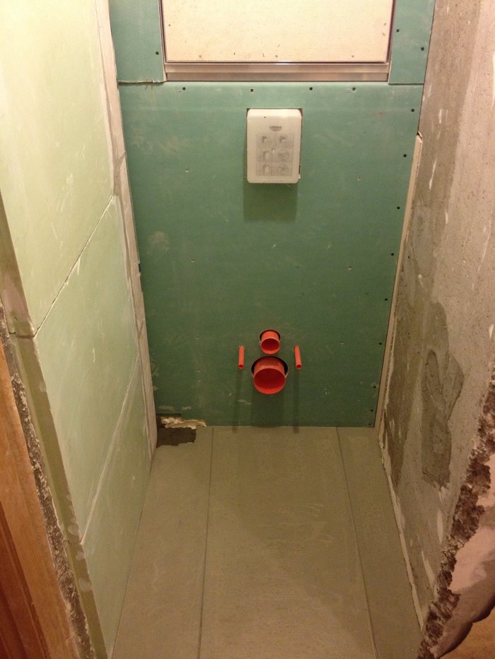 Repair of a bathroom part 5 (option economy) - My, Repair, Krasnoyarsk, Longpost, , Combined bathroom