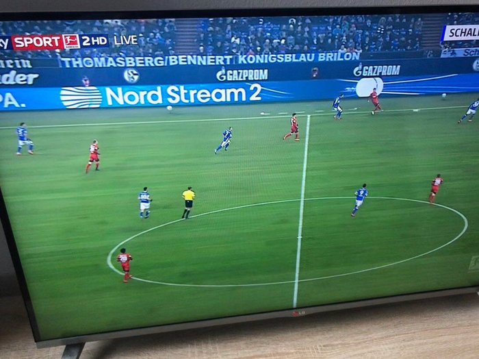 Oops and ahtung!! - Nord Stream-2, Bundesliga, Football, Advertising, Sport, Gazprom, Politics