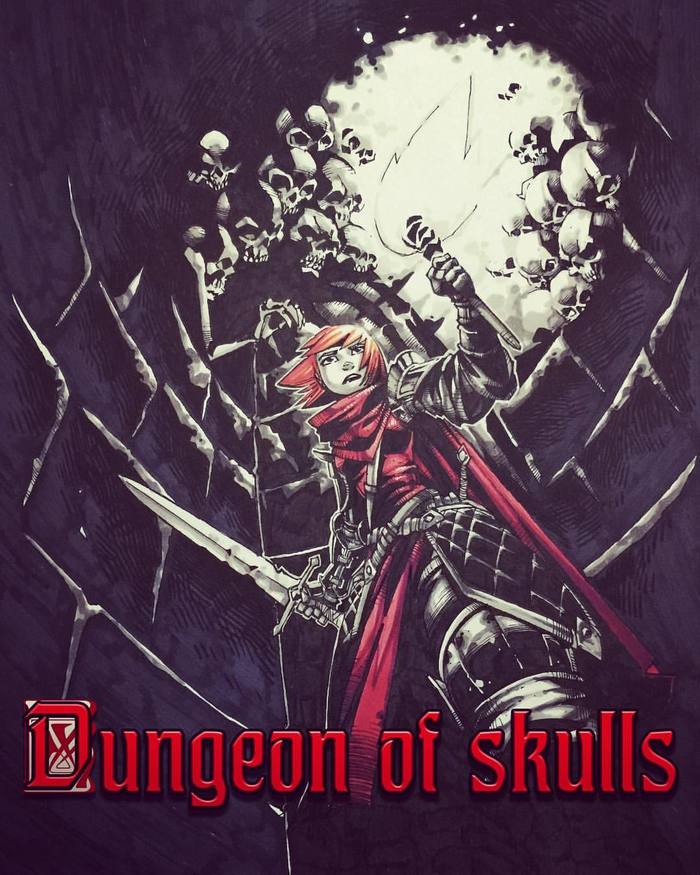 "Dungeon of skulls /  " by Art-veider Art-veider, , , 