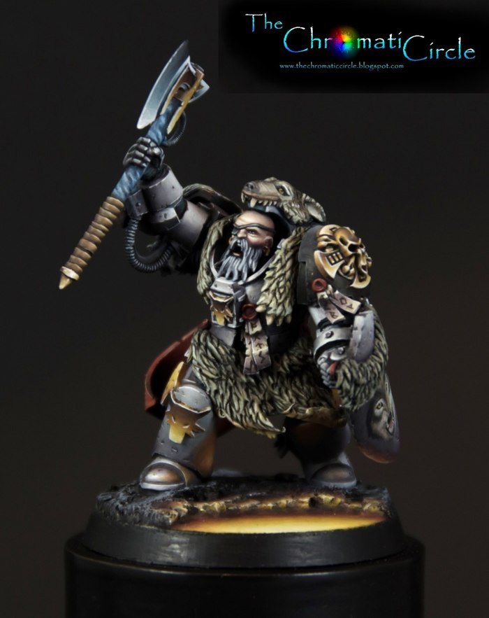 Old Wolf by The Chromatic Circle Warhammer 40k, Space wolves, Wh miniatures, 