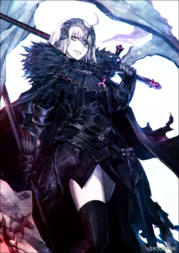 Fate of Heroes - Anime Art, Fate Grand Order, Jeanne Alter, Gilgamesh, Vlad III Dracula, Lancelot, Edmond Dantes, Длиннопост