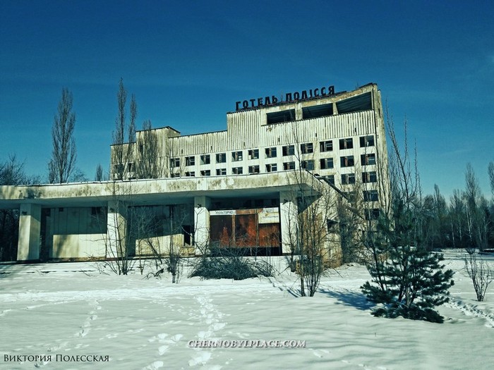 Pripyat in winter 2018 looks new - My, Pripyat, Chernobyl, Chernobyl: Exclusion Zone, , , Abandoned, , Stalker, Video, Longpost