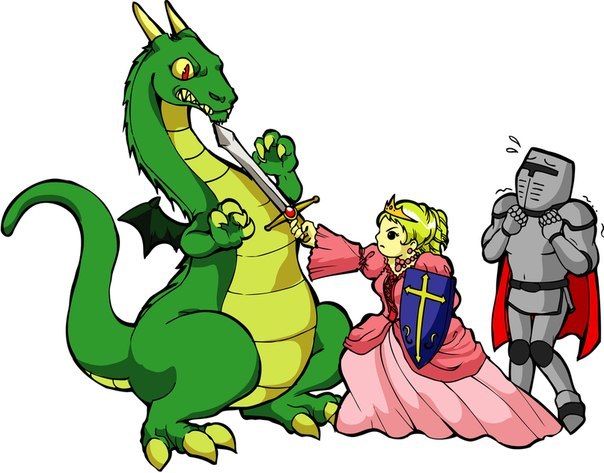 Dragon post 2. - , Dragon and Knight, The Dragon, Longpost