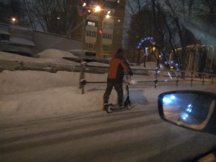 Самое время для катания - Моё, Самокат, Мужчина, Хипстеры, Мужчины