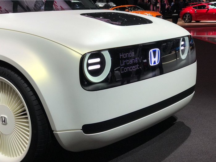 Honda будет продавать в Европе стильный электрокар хонда, Honda Urban EV, концепт, электро кар, Женевский автосалон 2018, длиннопост