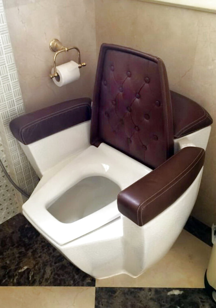 Premium kakuli - Throne, Toilet, Humor, Toilet, The photo, Luxury