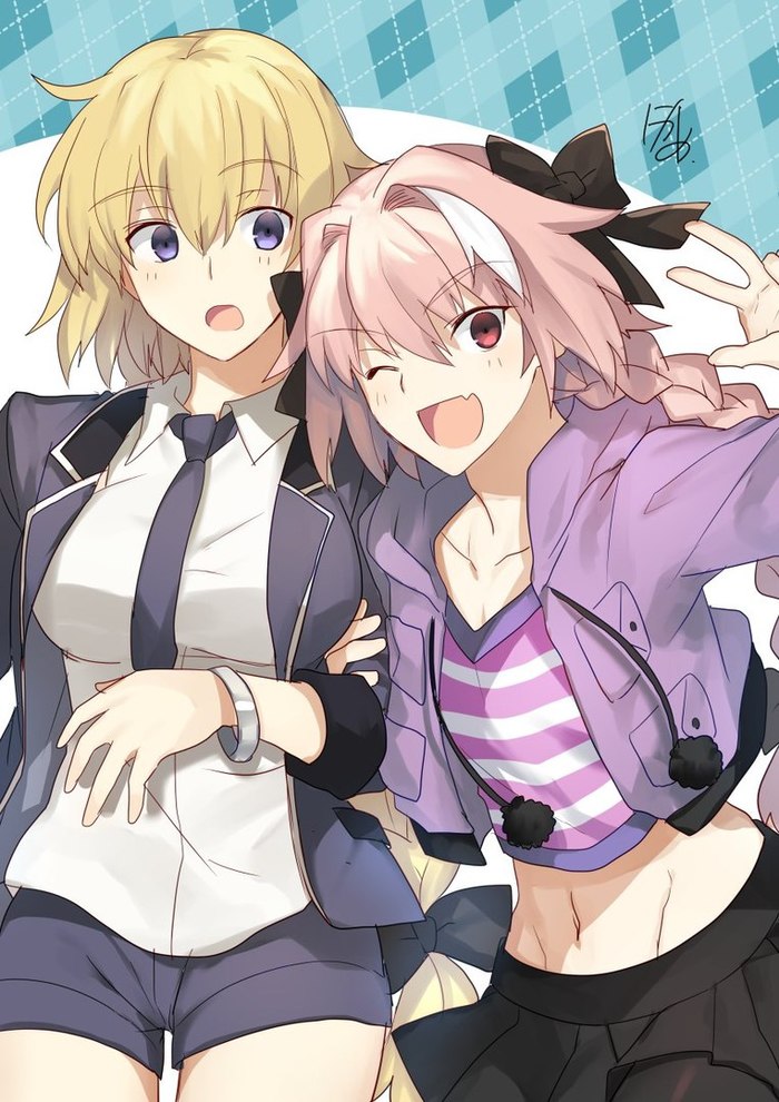 Jeanne d'Arc, Astolfo (Fate) - Jeanne Darc, Astolfo, Fate