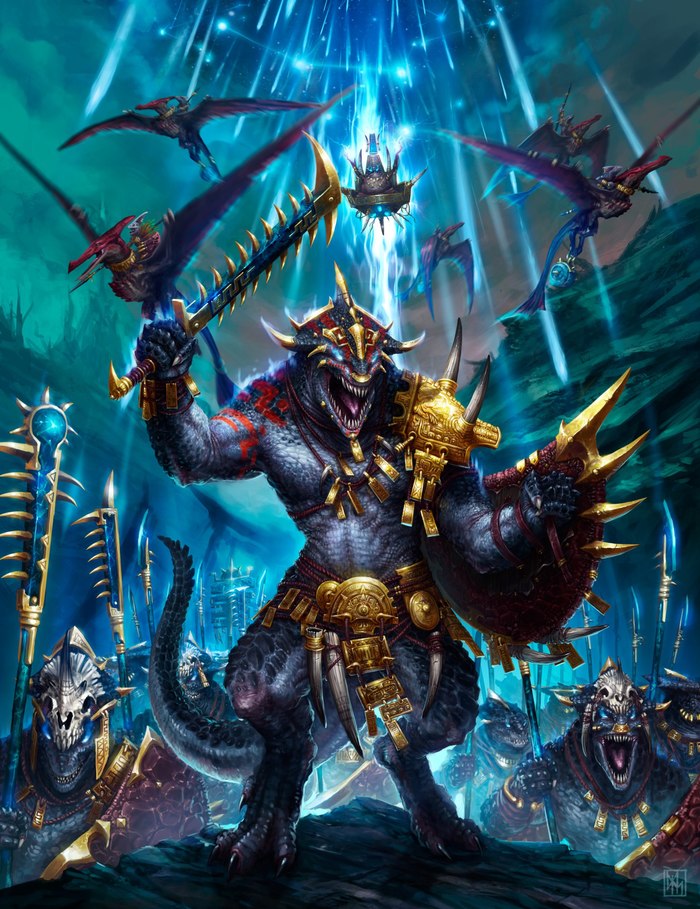 The world shuddered when they found out the truth! It turned out that our planet is ruled... - Warhammer: age of sigmar, , Aos Art