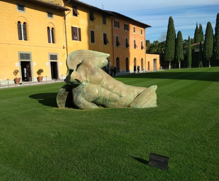 Fallen Angel - My, Sculpture, Italy, Beautiful