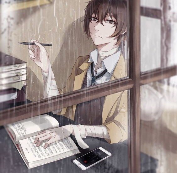 Anime Art - Anime art, Bungou stray Dogs, Great of Stray Dogs, Osamu Dazai