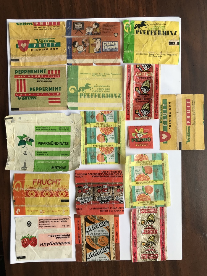 Wrappers from the USSR - My, the USSR, Retro, Find