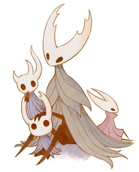 Siblings - Hollow knight, Games, Art