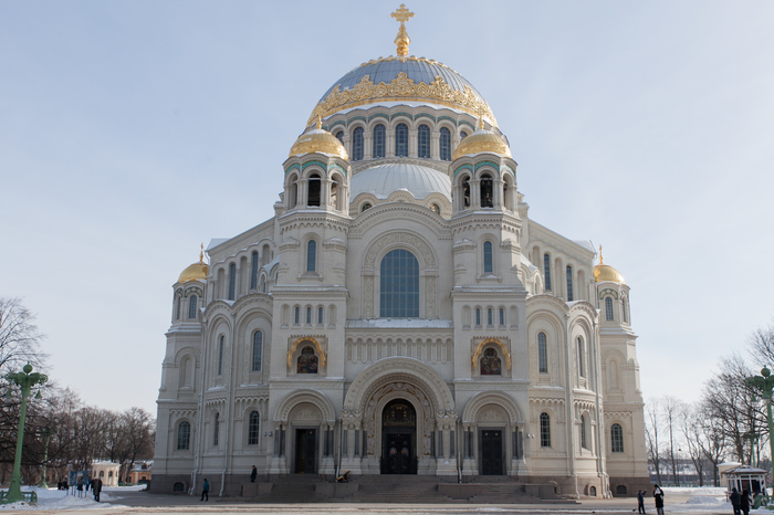 St. Nicholas Naval Cathedral in Kronstadt - My, Longpost, Kronstadt, St. Nicholas Cathedral, Tamron, Canon 5DM2, Beginning photographer