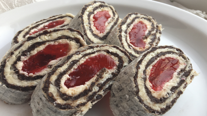 Roll Children's joy - My, Dessert, Recipe, Video recipe, news, Yummy, Cooking, Sweets