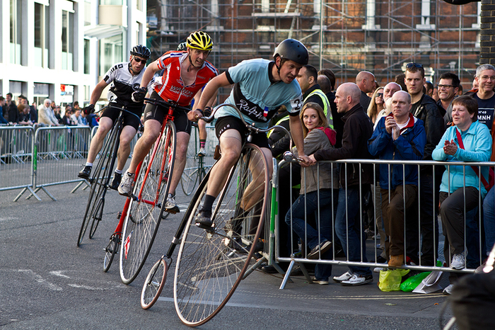 Must be a fun race - Bicycle racing, A bike, penny farthing