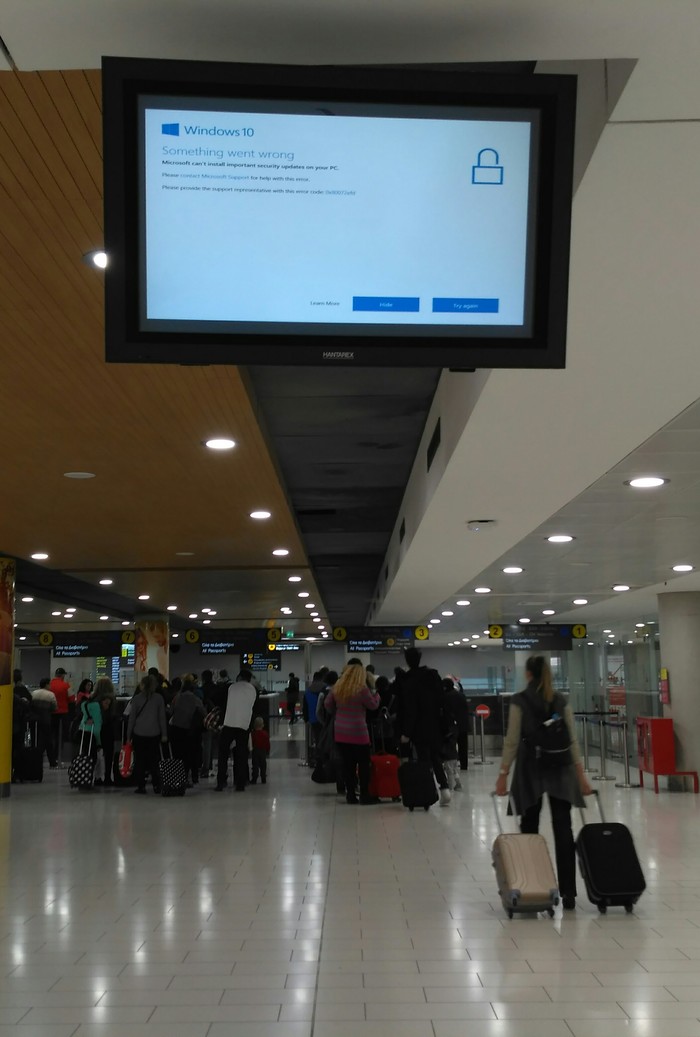 Das Windows - My, Windows 10, , The airport, The photo