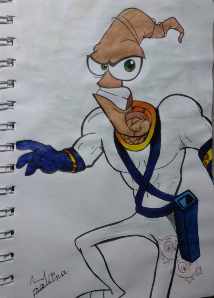 Jimmy - My, Worm jim, Art, Games, Sega, Drawing