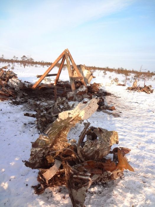 Search work at the crash site of the DB-3 aircraft - The Great Patriotic War, Airplane, Crash, Everlasting memory, Longpost