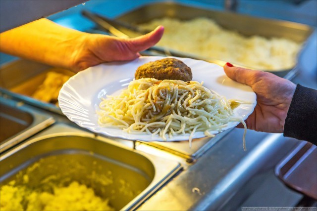 How oil workers eat - Food, Oil workers, Canteen, Longpost, Nutrition