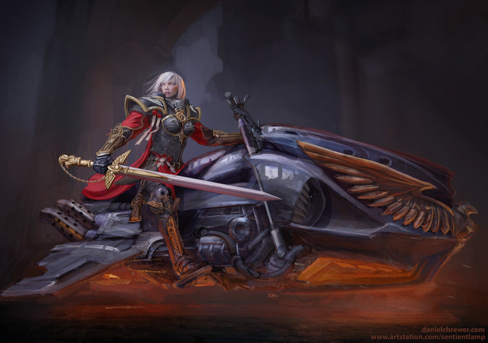 Adepta Sororitas Warhammer 40k, Wh Art, Adepta Sororitas, 