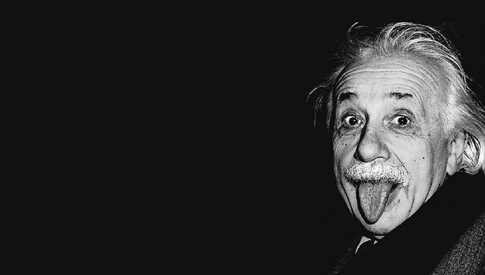 Happy birthday, although EVERYTHING is relative! - Albert Einstein, Birthday