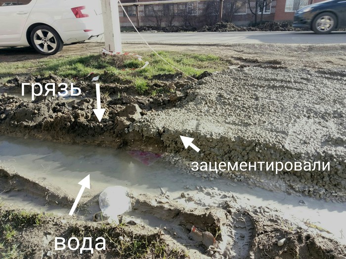 New construction technologies - Humor, Krasnodar, My, GOST, Russian roads