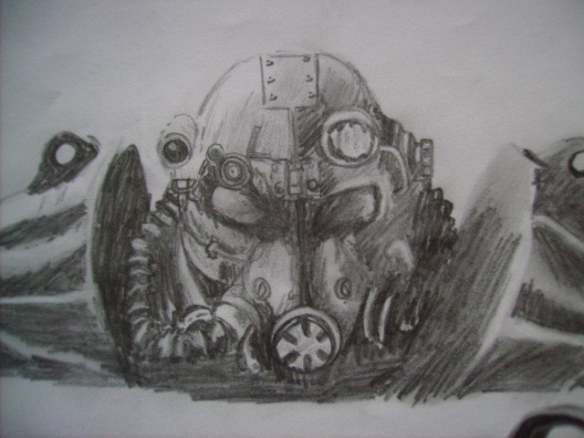 What fallout boys - Fallout, t-60, Fallout 4, Drawing, Art