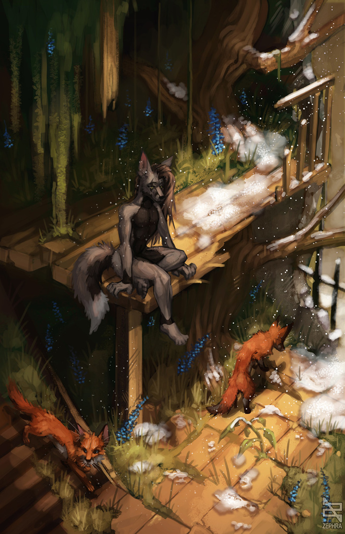 Wing-it - End of the Journey - Фурри, Zephra, Furry Art