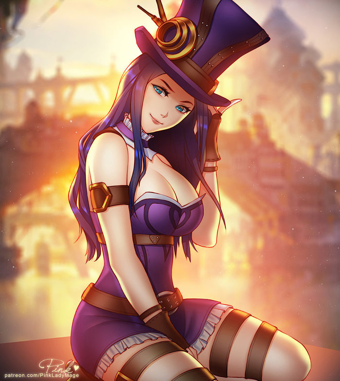 Cailtyn DeviantArt, , , , , League of Legends, Pinkladymage, 