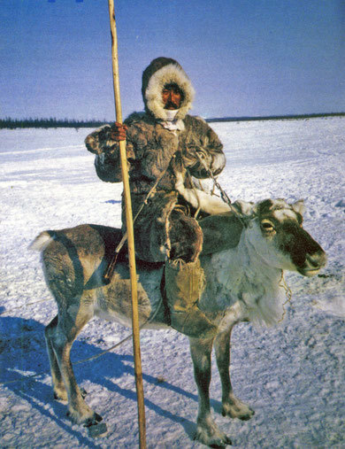 Chukchi on the train - Chukchi, A train, Text