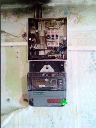 Fire victims - My, Fire, Electricity meter, Longpost, The photo