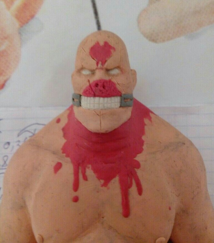 Chris Walker (outlast) from plasticine - My, Outlast: Whistleblower, Plasticine, Лепка