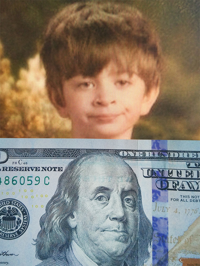 Familiar faces - My, Dollars, Memes, Boy, Benjamin Franklin