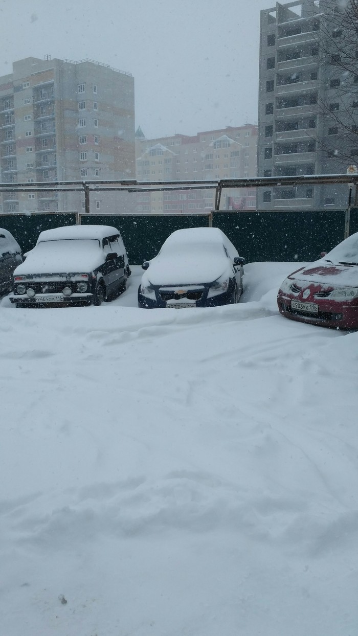 Tatarstan, spring March! - Tatarstan, Snow, My