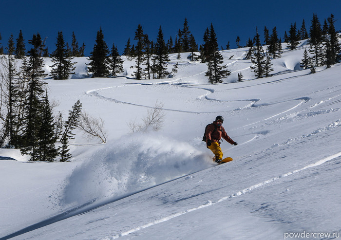 Freeride on Lake Baikal in March - My, Baikal, Freeride, Snowboard, Mamai, Longpost