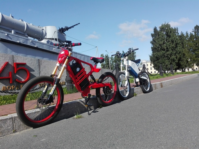 What is an electric bike and what is it eaten with. From afar. - My, Electric bike, Custom, With your own hands, Hobby, My, Longpost, Technologies, Customization