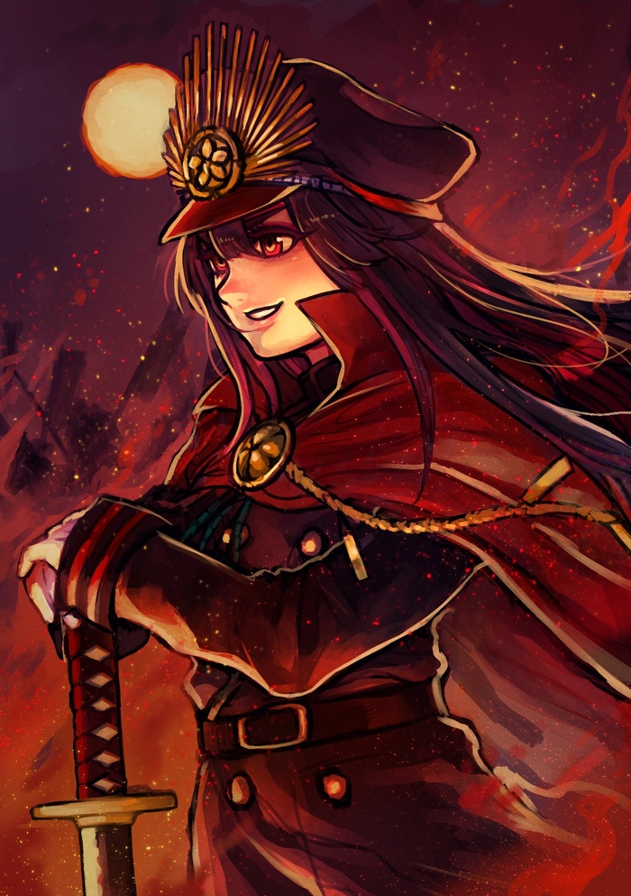 Oda nobunaga - Anime, Anime art, Fate, Oda nobunaga