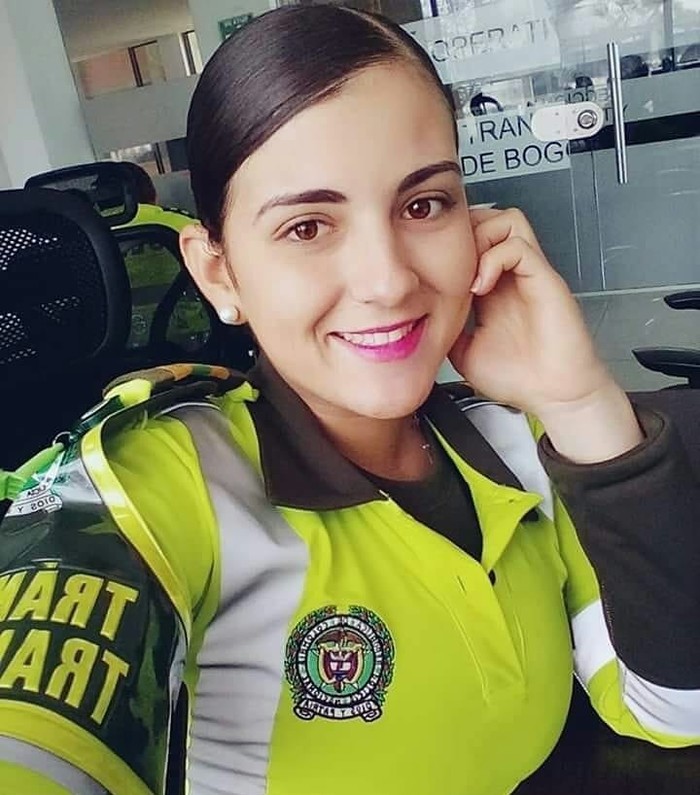 Colombian police. - Girls, Instagram, Colombia, The photo, Longpost