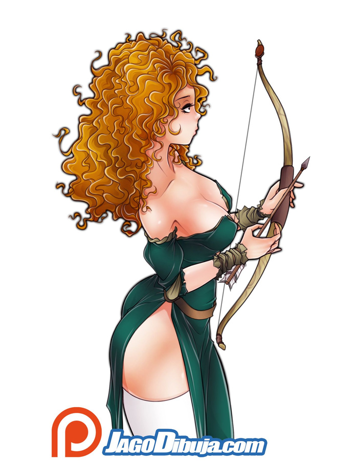 Merida (Brave) - NSFW, Jago, Art, , Merida (Braveheart)