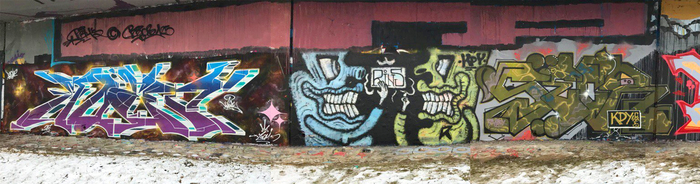 Graffiti spot Graffiti Wildstyle, , Molotow, Black Metal, Spray Art, 