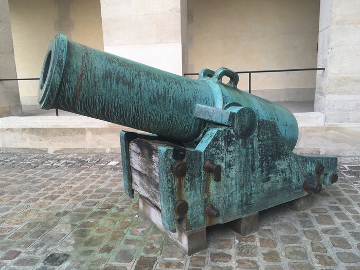 Museum of the History of the Army in Les Invalides, Paris. - My, France, Museum, House of the Invalids, Paris, Weapon, A gun, Story, Longpost