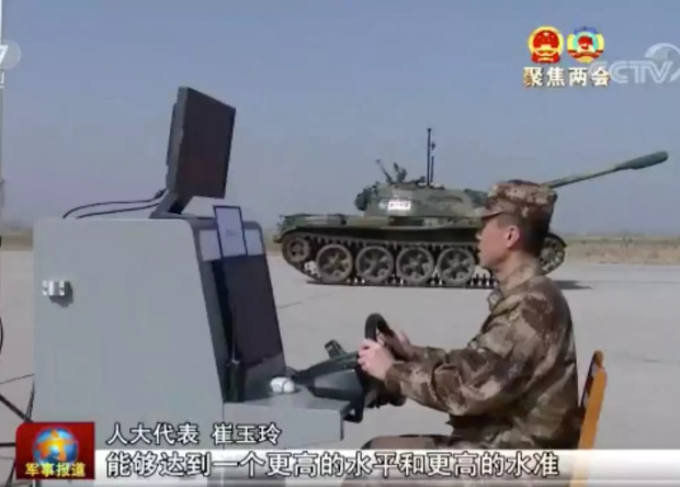 Testing of Chinese unmanned tanks began - news, Weapon, Tanks, Drone, Army, China