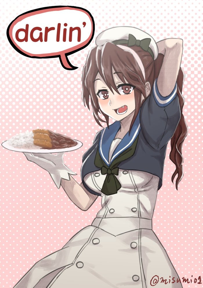 What will you not do to get through to the heart of the Admiral - Kantai collection, Ashigara, Jervis, Anime, Anime art