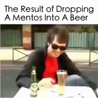Это опасно! Гифка, Пиво, Ментос, 9GAG, Баян