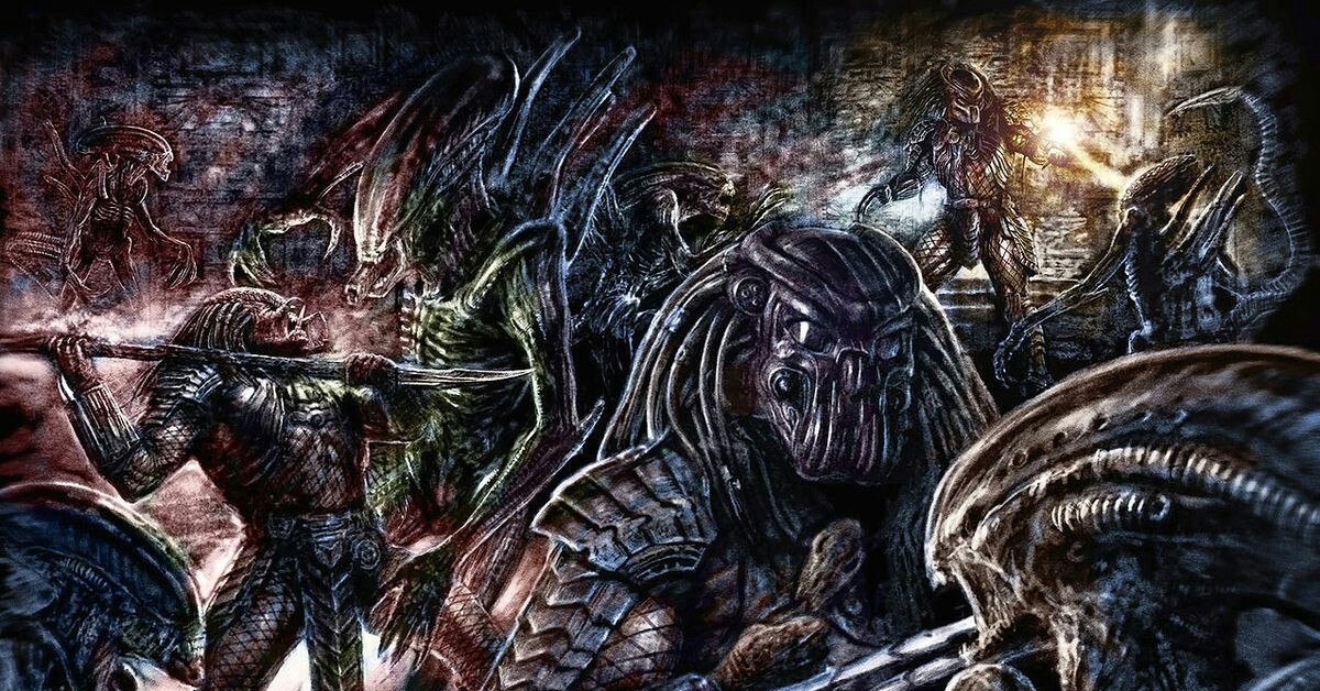 Чужой против хищника. AVP 2010 хищник концепт арт. Aliens versus Predator 2020. Хищник Яутжа чужой. Alien vs Predator фильм 1989.