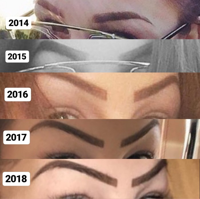 Evolution - Instagram, Evolution, Brows, Proximity, beauty