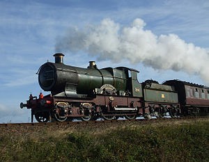 First steam locomotives to reach 100 miles per hour (approximately 165 mph) - Locomotive, Record holder, British