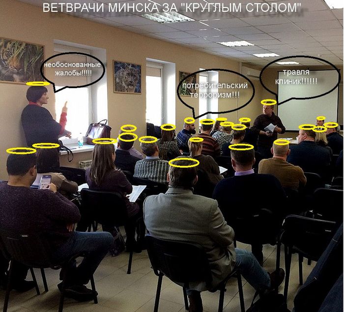 A round table meeting of the Belarusian Veterinary Society was held in Minsk - My, Students, Minsk, Veterinary, Vet, Truth