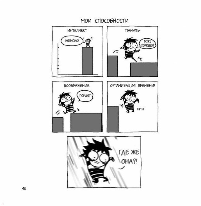 Organization of time - Sarah Andersen, Comics, Organization